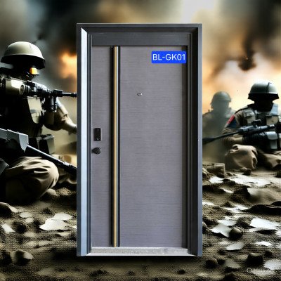 BL-GK01 Top Class Super Heavy Smart Bulletproof Security Door
